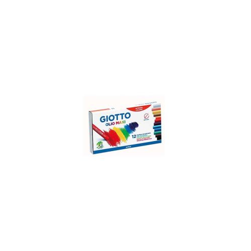 Lápis Pastel a Óleo Giotto Olio 12un , Giotto , 160293000 , 8000825048500